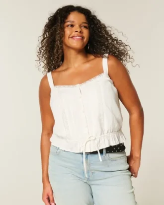 Blusa com cintura fácil de ajustar