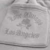 Bolso traseiro Calças de fato de treino super largas com estampado Los Angeles