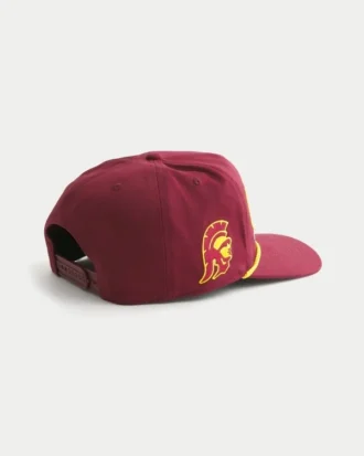Boné com estampa da Universidade do Sul da Califórnia Trojans da marca 47