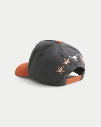 Boné de beisebol com estampa da Universidade do Texas em Austin Longhorns