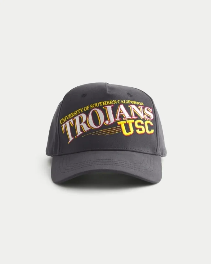 Boné de beisebol com estampa USC Trojans