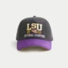 Boné de beisebol com gráfico da LSU