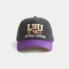 Boné de beisebol com gráfico da LSU