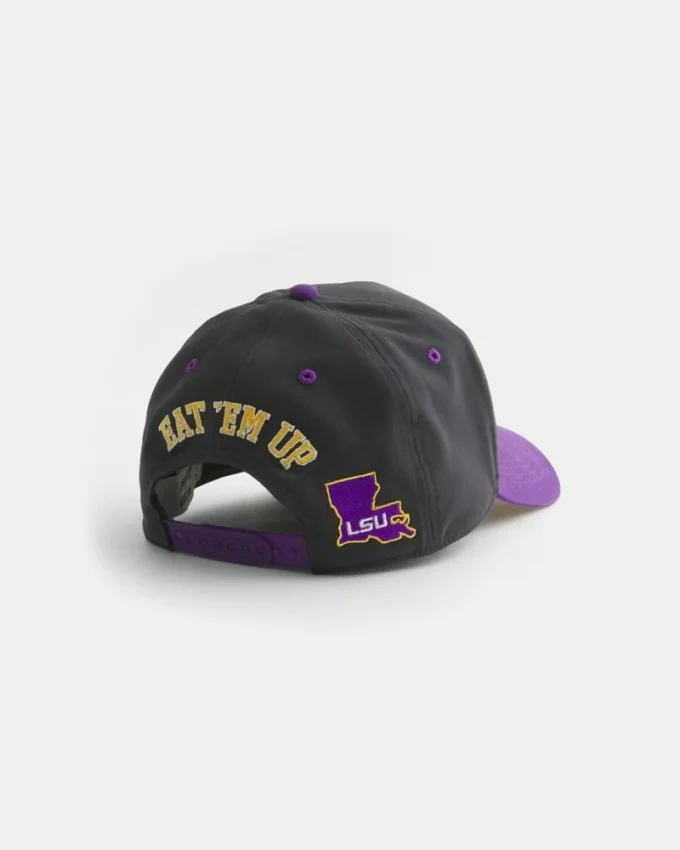 Boné de beisebol com gráfico da LSU