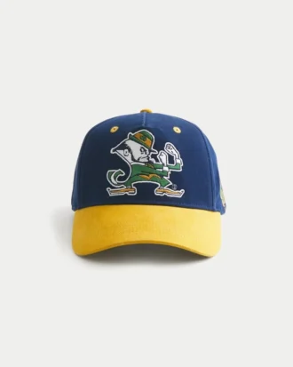 Boné de beisebol com gráfico da Universidade de Notre Dame Fighting Irish