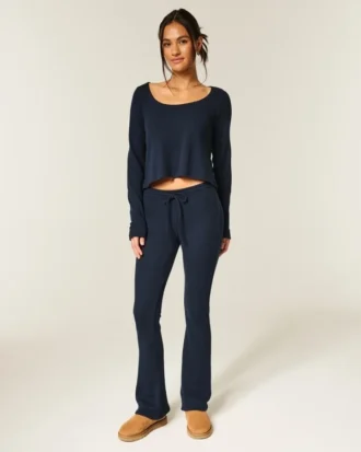Calças bootcut Gilly Hicks Always Cozy Waffle