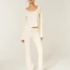 Calças bootcut Gilly Hicks Always Cozy Waffle