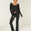 Calças bootcut Gilly Hicks Always Cozy Waffle