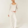 Calças bootcut Gilly Hicks Always Cozy Waffle