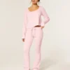 Calças bootcut Gilly Hicks Always Cozy Waffle
