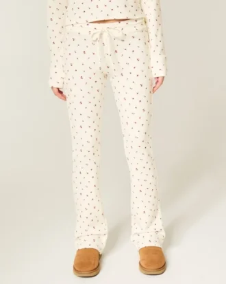 Calças bootcut Gilly Hicks Always Cozy Waffle