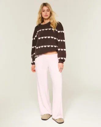 Calças boxer largas Always Cozy Pointelle