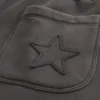 Calças de fato de treino largas com estampado de estrelas