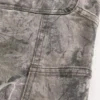 Calças de ganga largas estilo carpinteiro com padrão camuflado