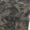 Calças de ganga largas estilo skater com padrão camuflado