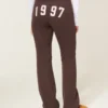 Calças de treino bootcut com gráfico de 1997