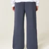 Calças de treino bootcut com número gráfico