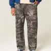 Calças de treino largas camufladas