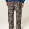 Calças de treino largas camufladas
