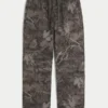 Calças de treino largas camufladas