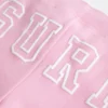 Calções curtos de malha com estampado surf Calções curtos de malha com estampado surf