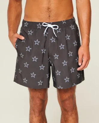 Calções de banho de voleibol até meio da coxa