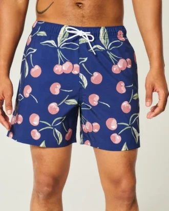 Calções de banho de voleibol até meio da coxa