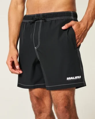 Calções de banho de voleibol até meio da coxa