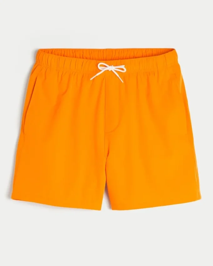 Calções de banho de voleibol até meio da coxa