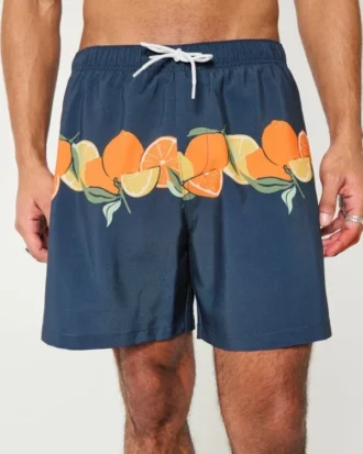 Calções de banho de voleibol até meio da coxa