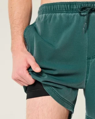 Calções de banho de voleibol até meio da coxa
