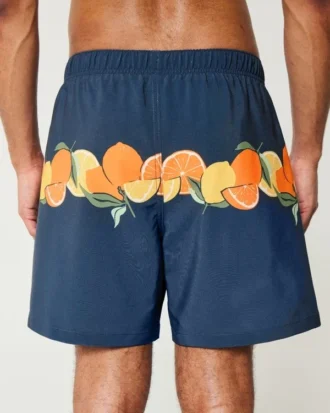 Calções de banho de voleibol até meio da coxa
