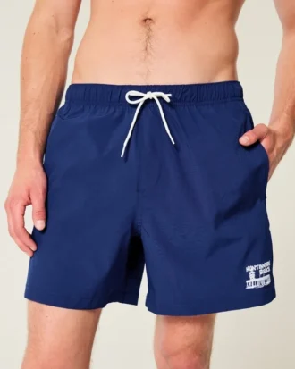 Calções de banho Huntington Beach Graphic Mid-Thigh Volley