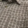 Camisa boxy de manga curta em seersucker
