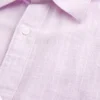 Camisa com botões em mistura de linho