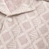 Camisa curta de manga curta estilo croché
