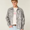 Camisa de flanela camuflada