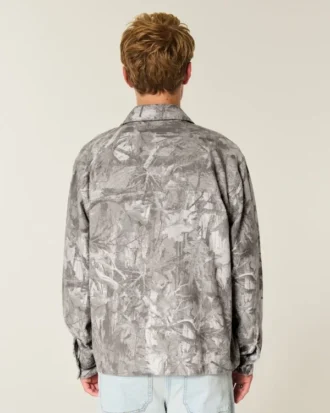 Camisa de flanela camuflada