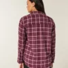 Camisa de flanela oversized