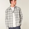 Camisa de flanela quadrada