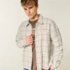 Camisa de flanela quadrada