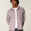 Camisa de flanela quadrada