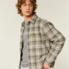 Camisa de flanela quadrada