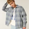 Camisa de flanela quadrada