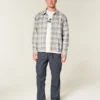 Camisa de flanela quadrada