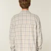 Camisa de flanela quadrada