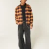 Camisa de flanela quadrada