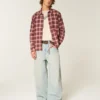 Camisa de flanela quadrada