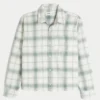 Camisa de flanela quadrada