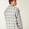 Camisa de flanela quadrada